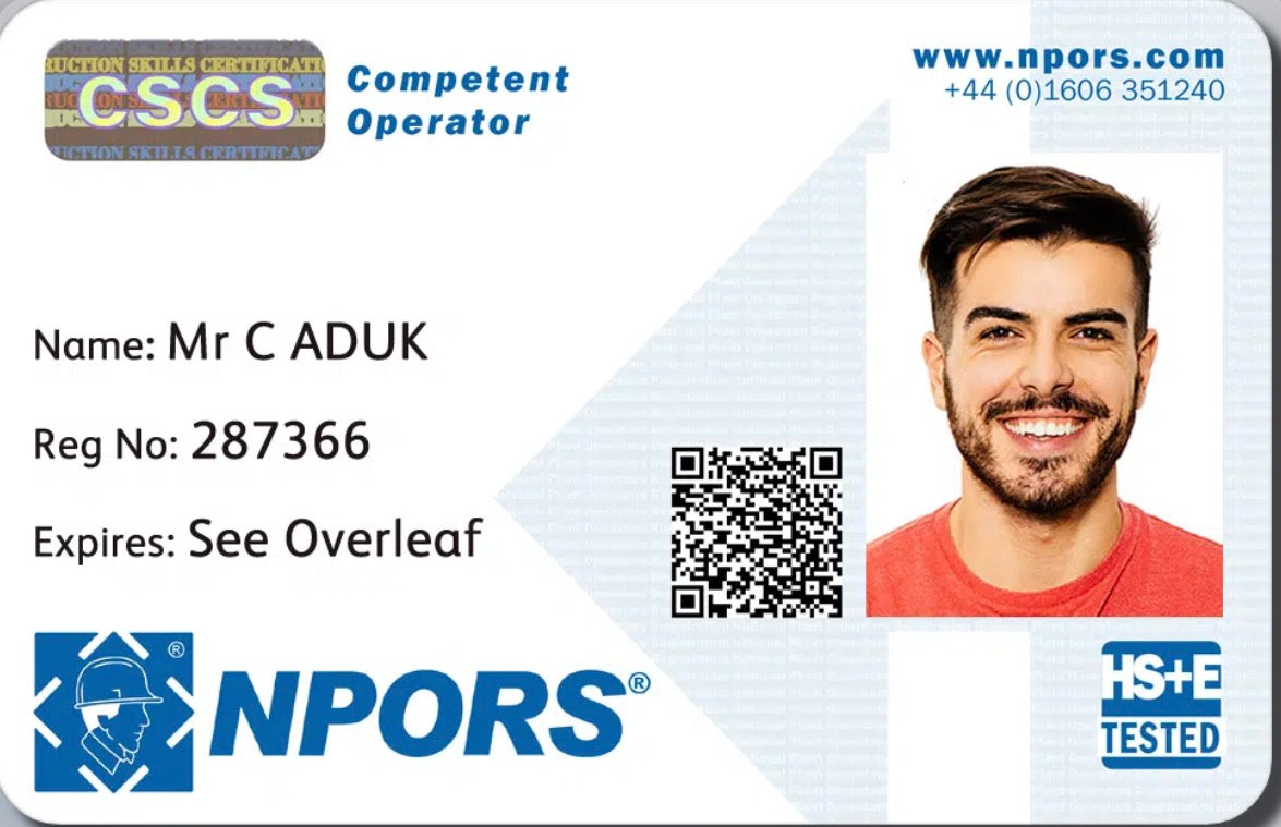 NPORS CARD